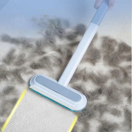3-in-1 Pet Hair Remover & Window Cleaning Brush for Cats/Dogs