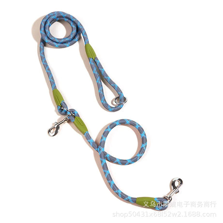 Reflective Nylon Dog Leash Hands-Free for Small Large Pets