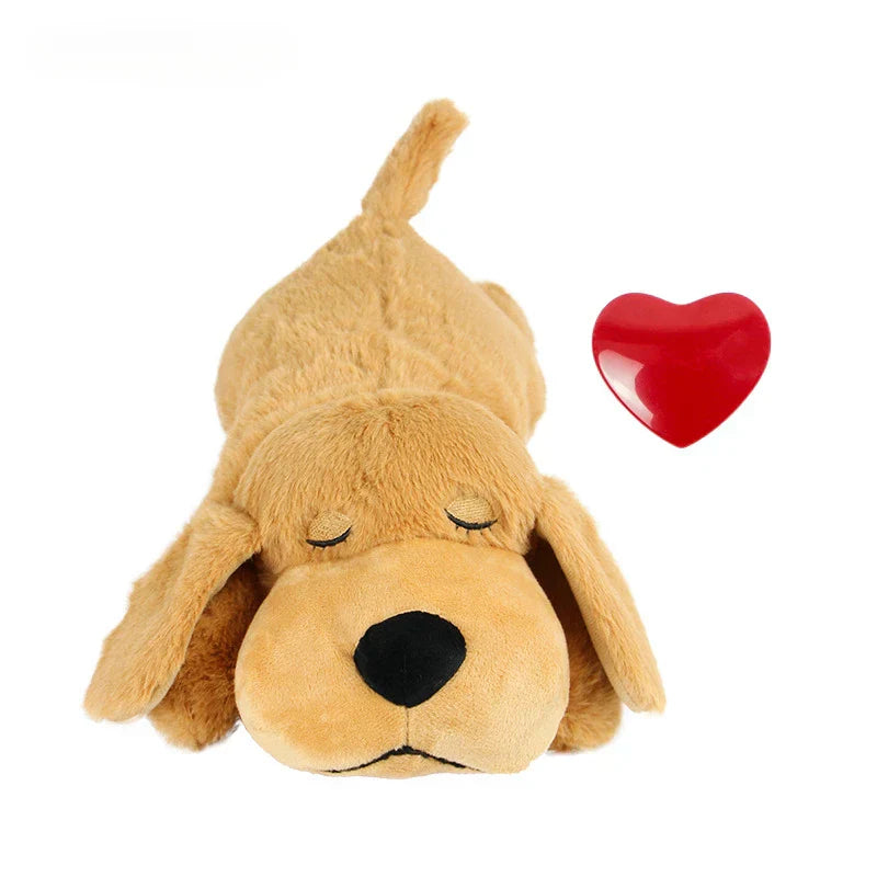 Pet Heartbeat Plush – Calming Dog Toy for Anxiety Relief
