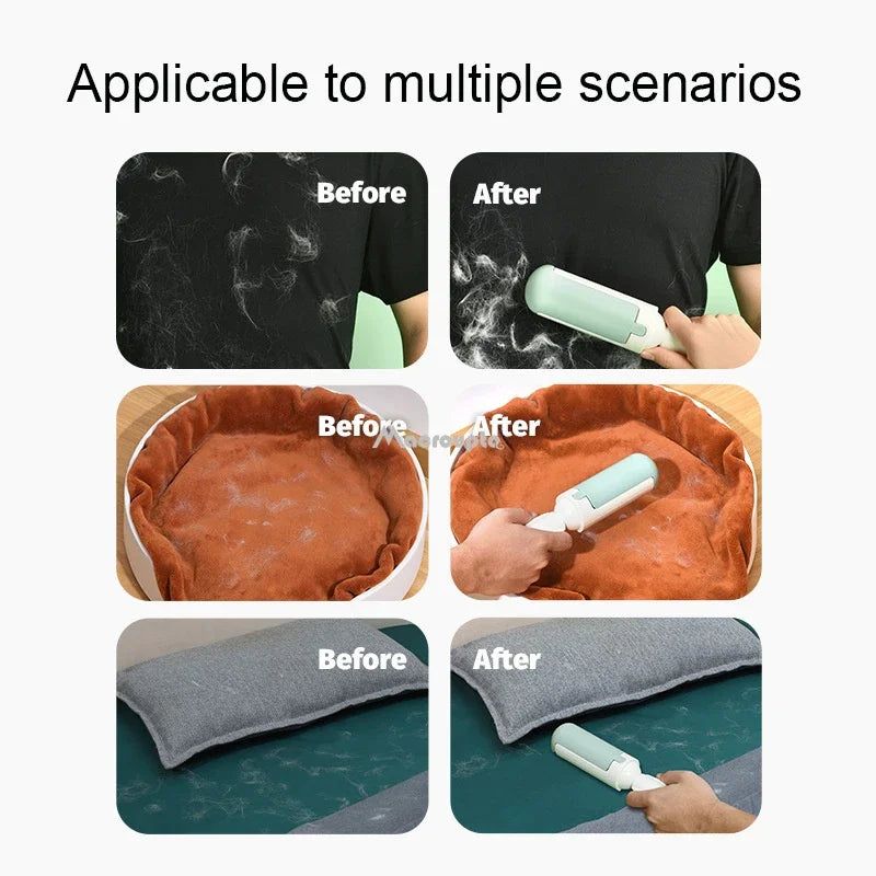 Pet Hair Remover Electrostatic Self-Cleaning Lint Roller