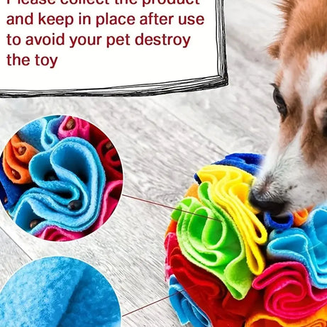 Snuffle Ball Dog Puzzle
