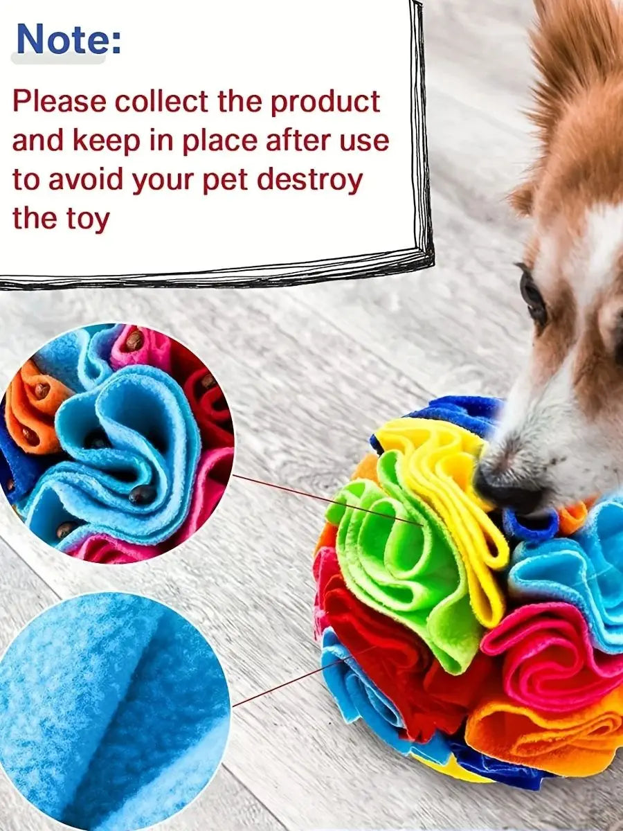 Snuffle Ball Dog Puzzle