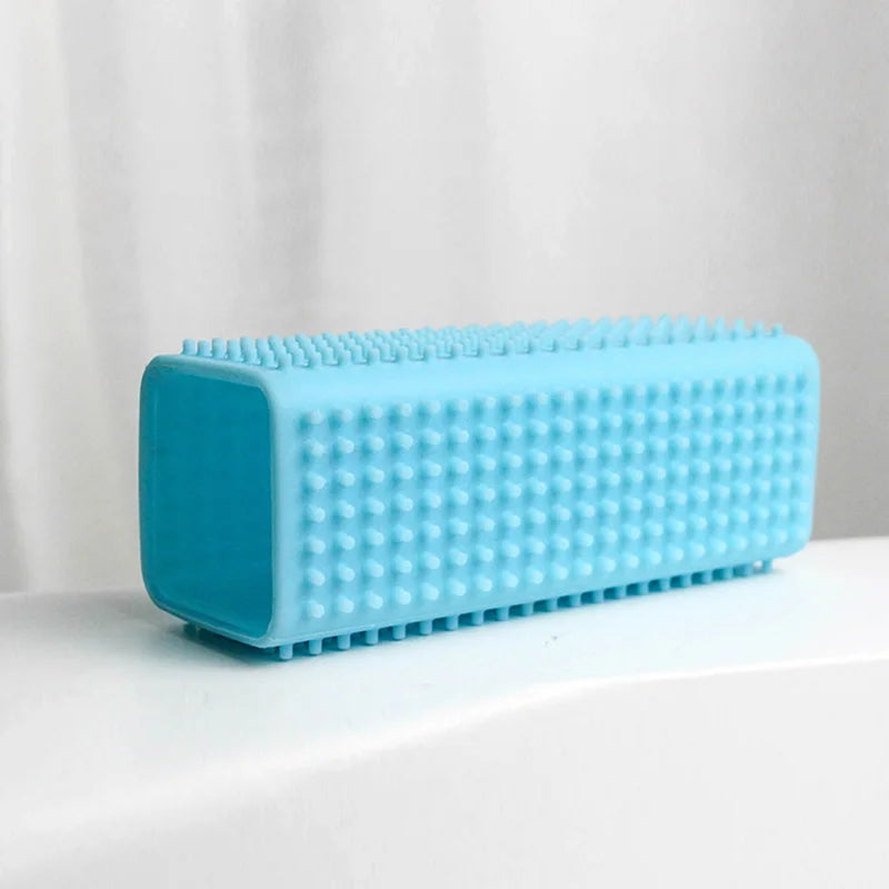 Silicone Pet Hair Remover Brush for Sofa, Car, Clothes