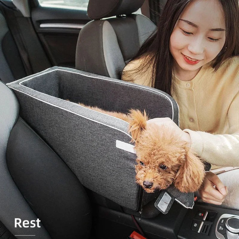 Safe & Comfy Dog Car Seats for Small Pets – Ideal for Travel