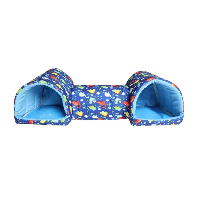 Soft Cave Hideaway Tunnel Bed for Hamsters, Mice & Rabbits