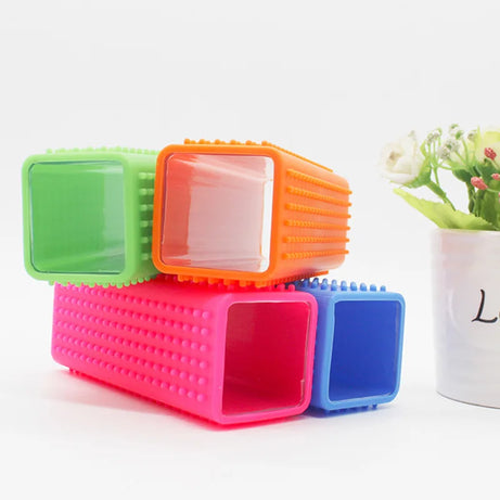 Silicone Pet Hair Remover Brush for Sofa, Car, Clothes