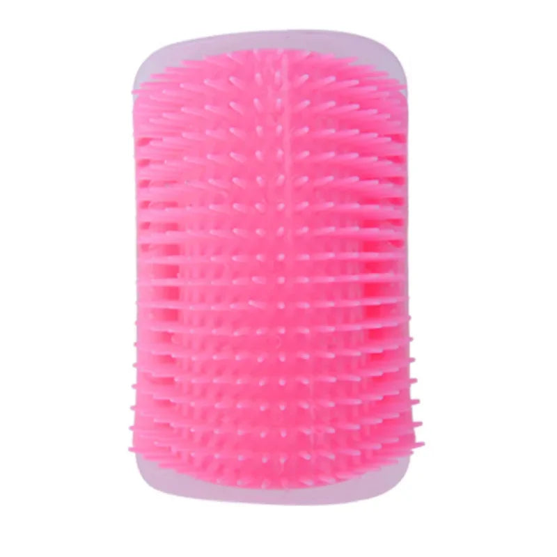 Cat Corner Scrubber & Massager – Scratching Brush Comb