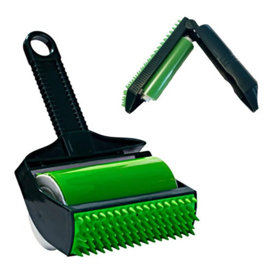 Reusable Sticky Lint Roller Pet Hair Remover for Clothes & Furniture