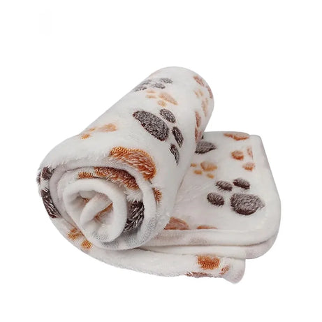 Soft Cartoon Pet Blanket – Warm, Fluffy & Cozy Mat