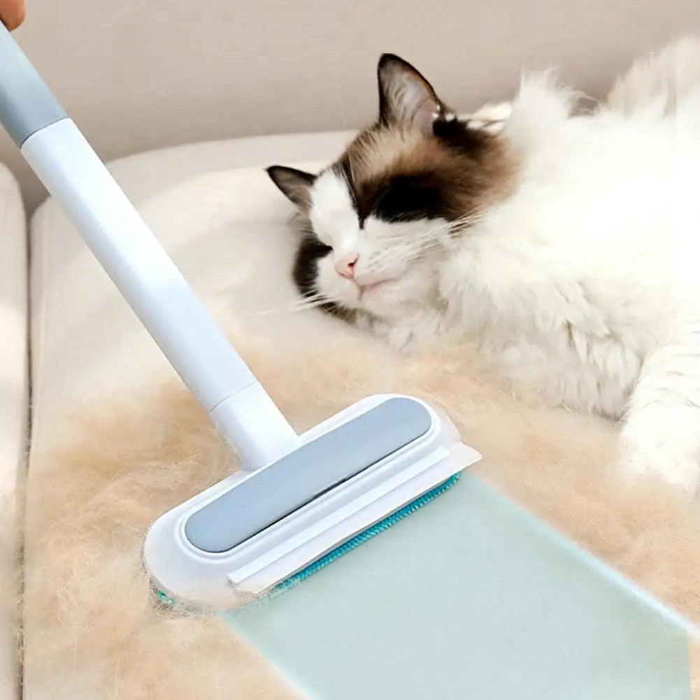 Multifunctional Glass & Pet Hair Cleaning Brush