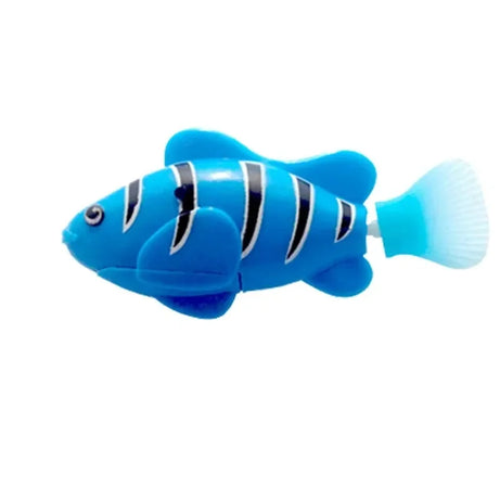 LED Robot Fish Cat Toy – Interactive, Glowing, Swims!