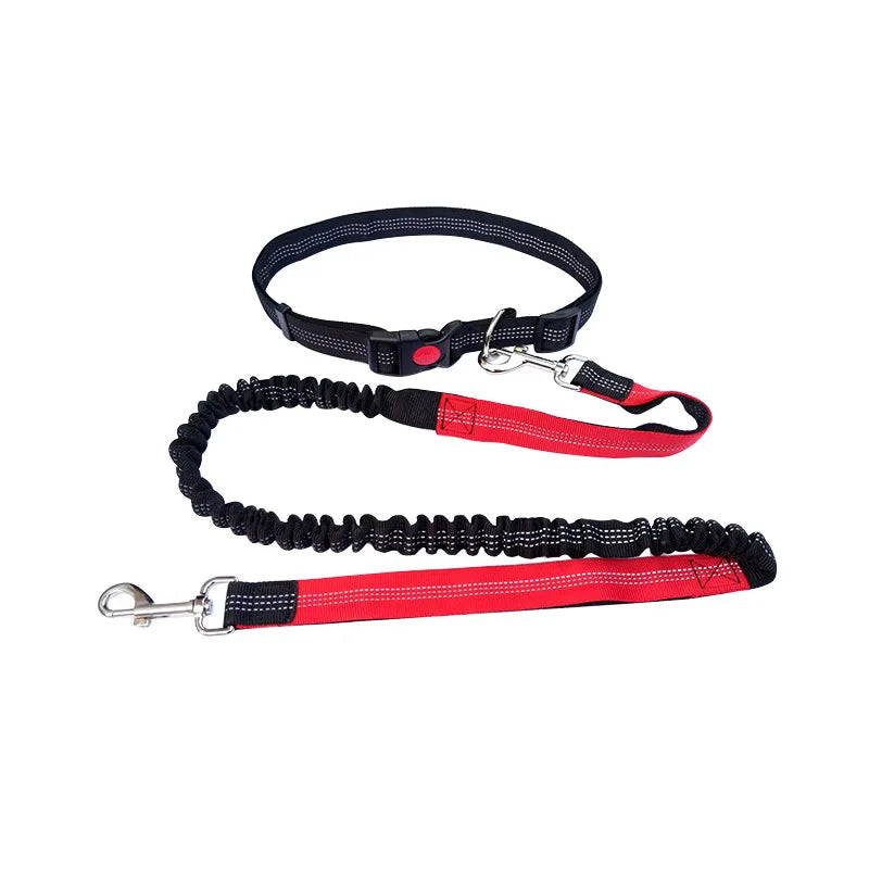 Hands-Free Adjustable Dog Leash Belt for Walking & Running