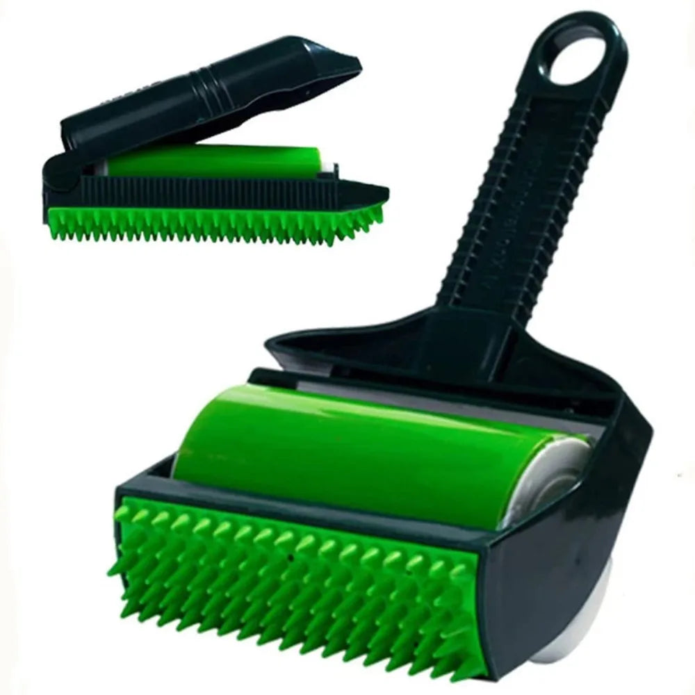 Reusable Sticky Lint Roller Pet Hair Remover for Clothes & Furniture