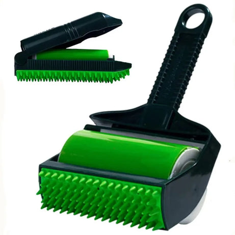 Reusable Sticky Lint Roller Pet Hair Remover for Clothes & Furniture