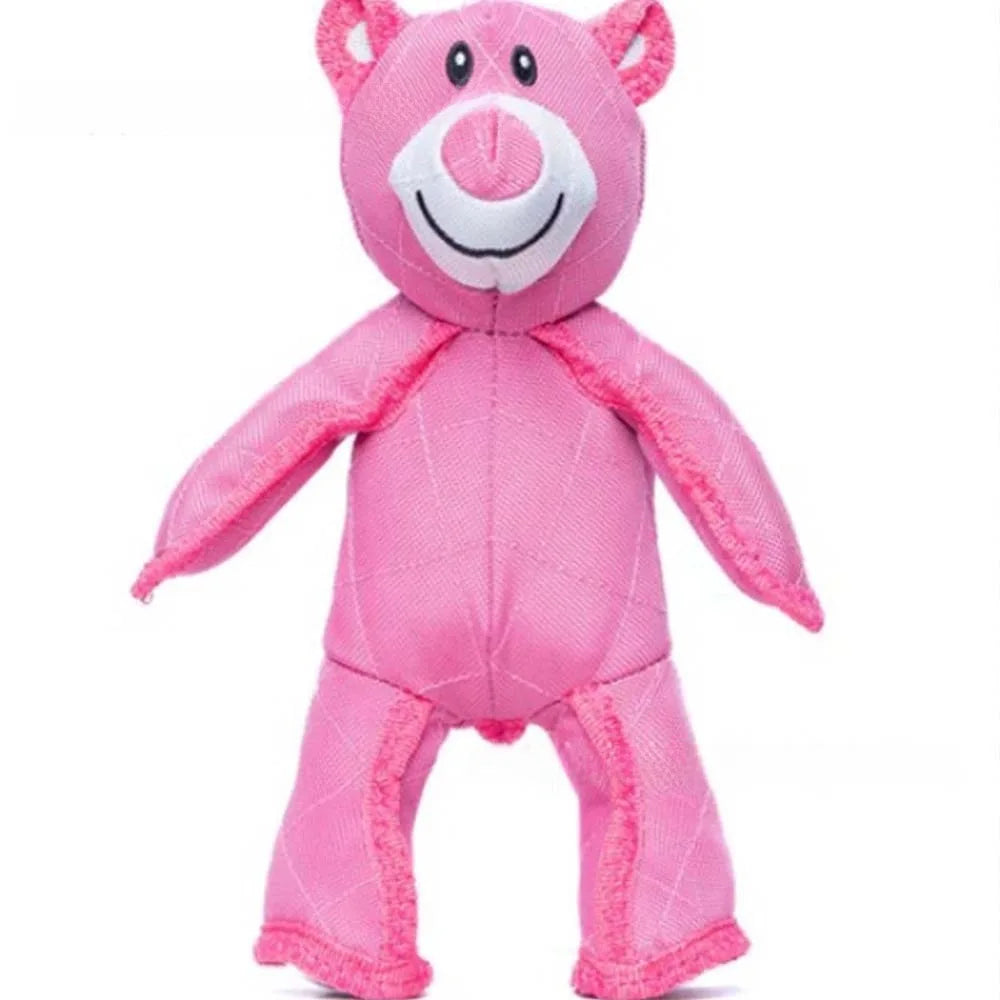 Indestructible Squeaky Plush Dog Toy – Ultra-Tough Chewer