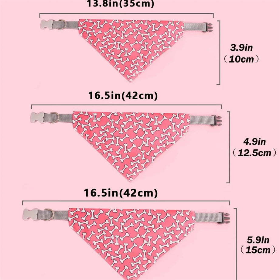 Cute Pet Bib Towel Collar for Small Dogs & Cats