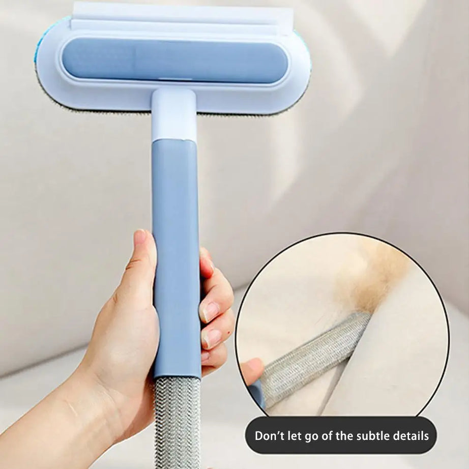 Multifunctional Glass & Pet Hair Cleaning Brush