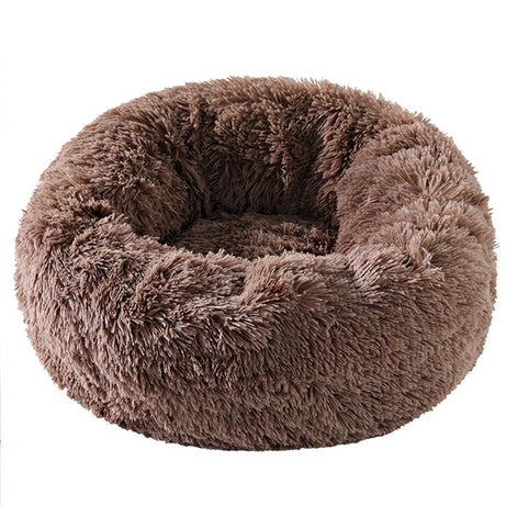 Winter Plush Pet Bed, Detachable & Washable, Cat/Dog Nest