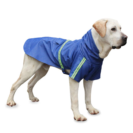 Waterproof Reflective Dog Raincoat – Hooded & Windproof