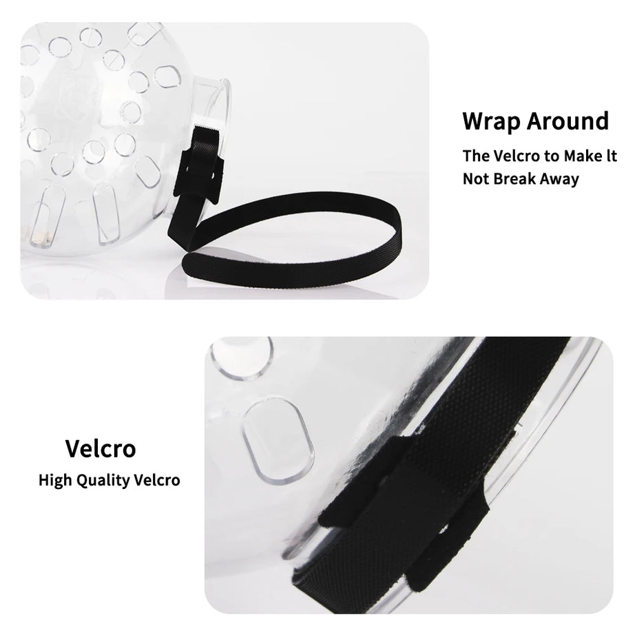 Cat Muzzle Anti-Bite Breathable Grooming Mask & Space Hood