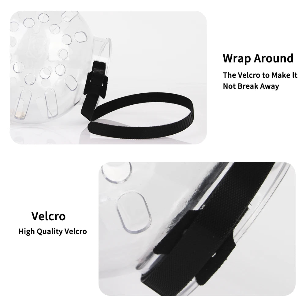 Cat Muzzle Anti-Bite Breathable Grooming Mask & Space Hood