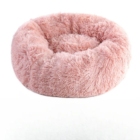 Winter Plush Pet Bed, Detachable & Washable, Cat/Dog Nest