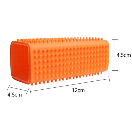 Silicone Pet Hair Remover Brush for Sofa, Car, Clothes