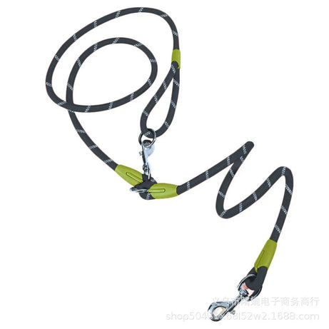 Reflective Nylon Dog Leash Hands-Free for Small Large Pets