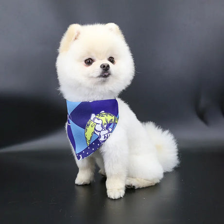 Cute Pet Bib Towel Collar for Small Dogs & Cats