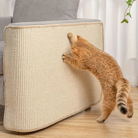 Natural Sisal Cat Scratcher Mat – Protects Floors & Furniture