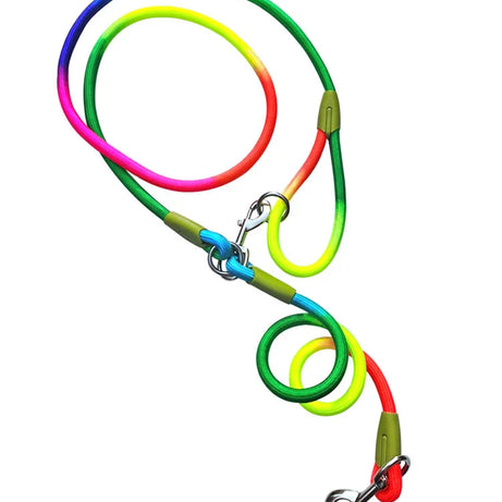 Reflective Nylon Dog Leash Hands-Free for Small Large Pets