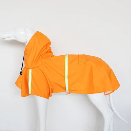Waterproof Reflective Dog Raincoat – Hooded & Windproof