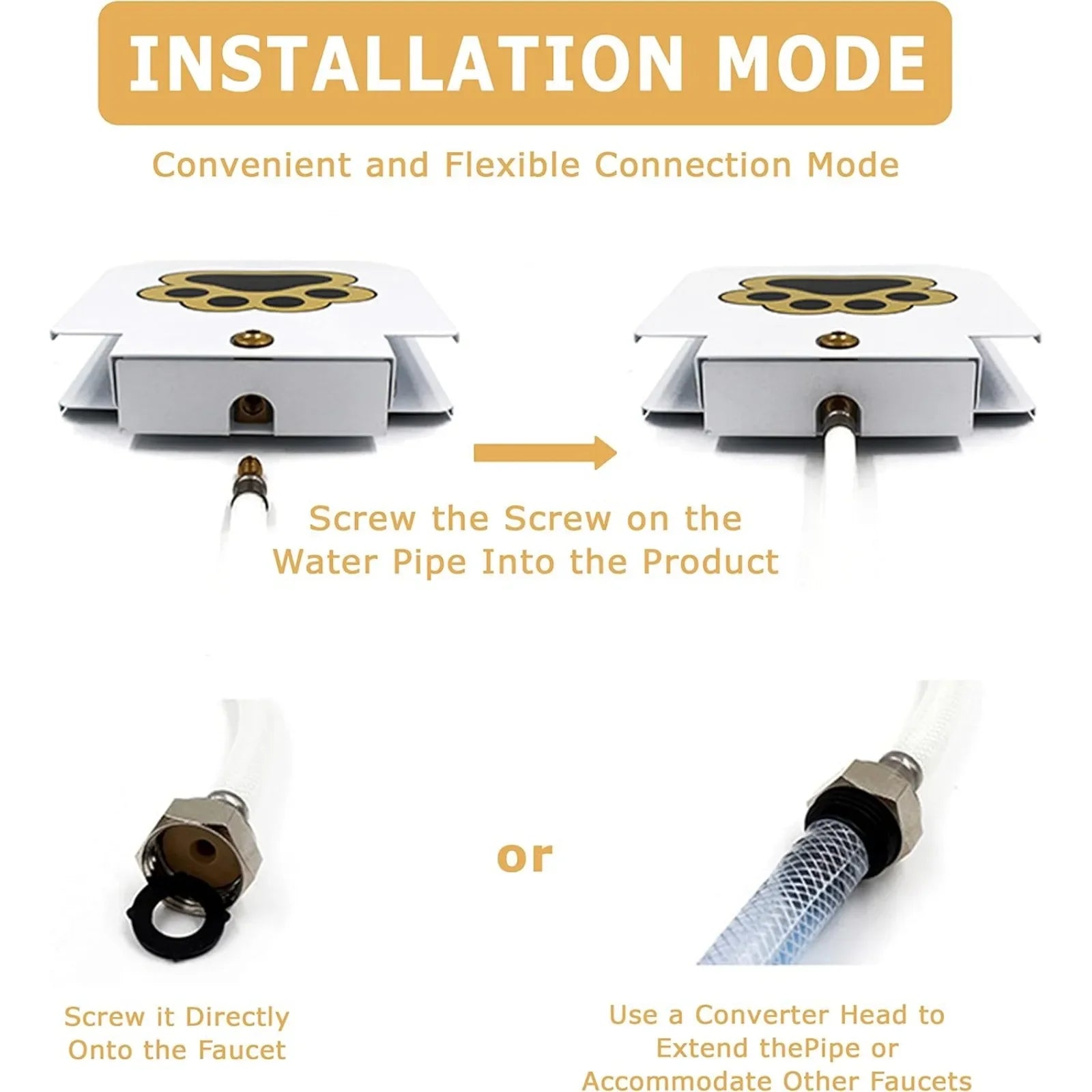  Dog Outdoor Step-On Drinking Fountain – Easy Paw Activated, Durable & Fresh Water