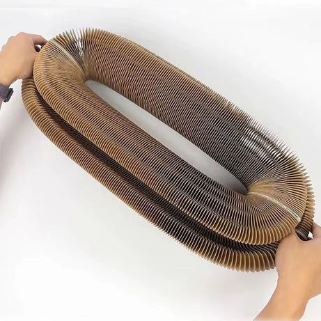 Magic Cat Toy Ball Kitten Game Training Fun Shapes Corrugated House