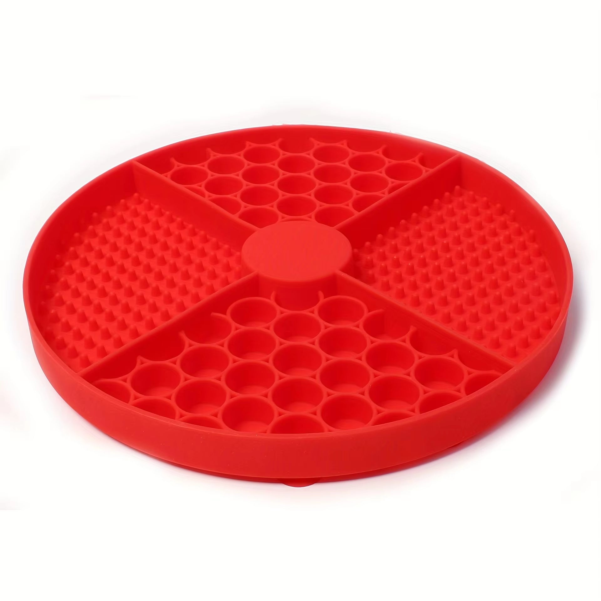 Silicone Dog Feeding Mat with Suction Cup & Anxiety-Relief