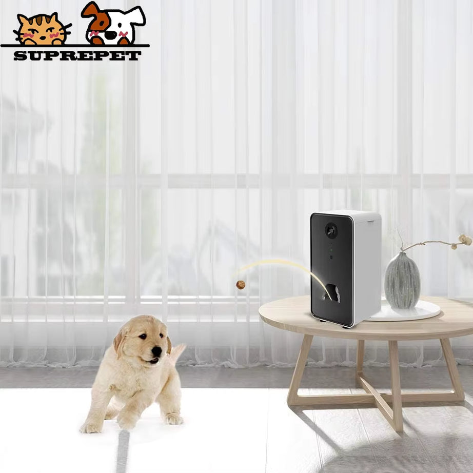 Smart Pet Feeder Automatic Treat Dispenser & Camera for Dogs