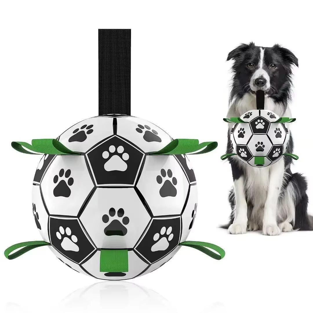 Interactive Inflatable Dog Soccer Ball for Large Dogs, Outdoor