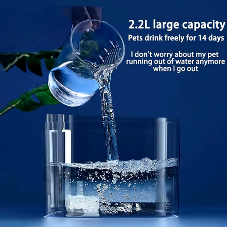 Cat Water Fountain USB Electric Pump Auto Recirculate Filtration