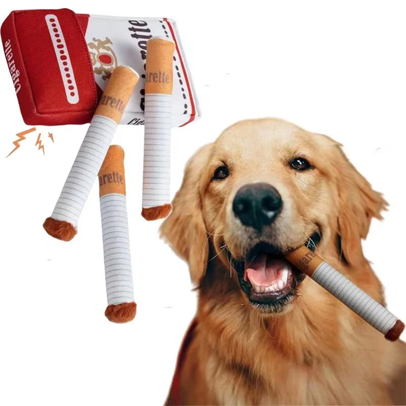 Interactive Cigarettes Dog Toy