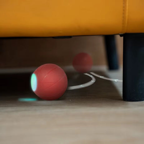 Smart USB Charging Interactive Dog Toy Ball with LED Flashing