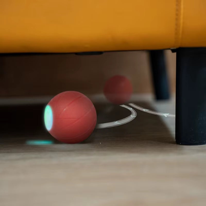 Smart USB Charging Interactive Dog Toy Ball with LED Flashing
