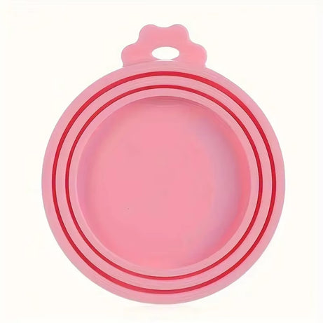 Reusable Silicone Pet Can Lid, BPA-Free, Fits Most Cans
