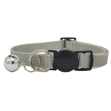 12Pcs Adjustable Pet Collar Set with Bell, Durable & Safe