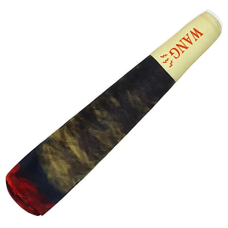 Plush Squeaky Cigar Dog Toy – Small, Chew-Resistant Fun