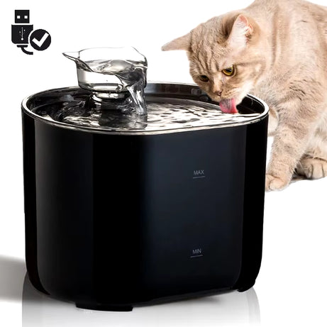 Cat Water Fountain USB Electric Pump Auto Recirculate Filtration