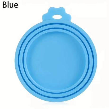 Reusable Silicone Pet Can Lid, BPA-Free, Fits Most Cans