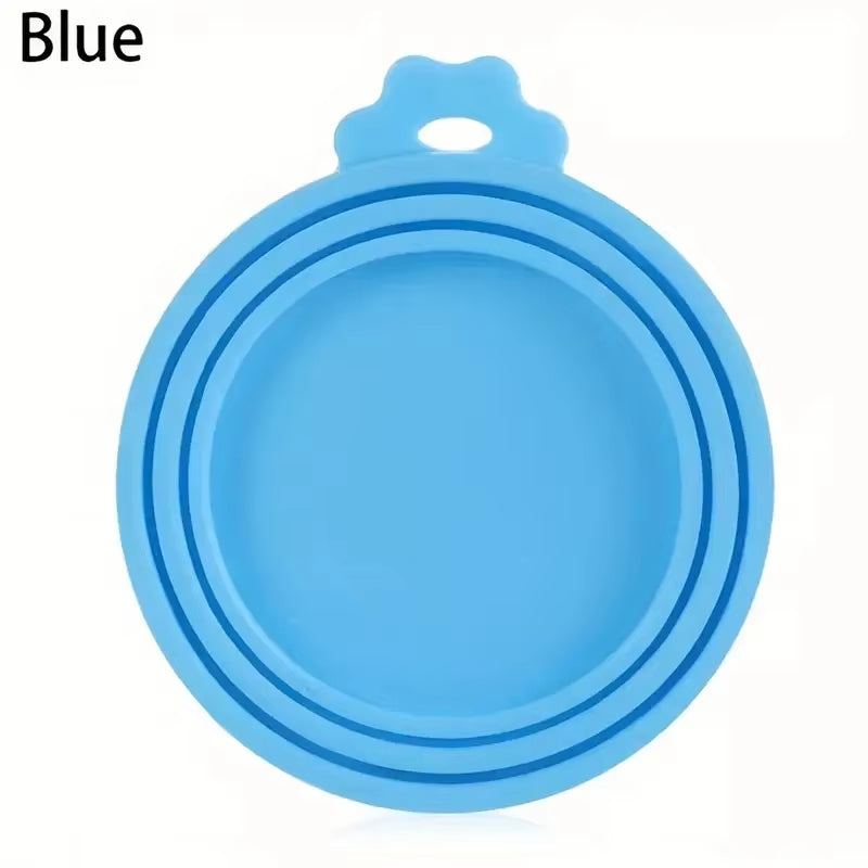 Reusable Silicone Pet Can Lid, BPA-Free, Fits Most Cans