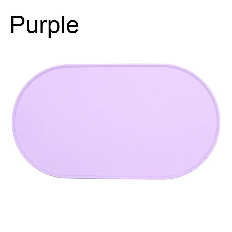 Waterproof Silicone Pet Feeding Mat for Dogs & Cats