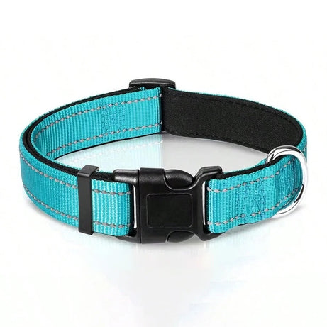 Reflective Adjustable Dog Collar - Soft, Safe & Cute Fit