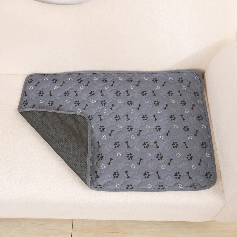 Reusable Absorbent Dog Pee Pad Blanket for Puppy Training